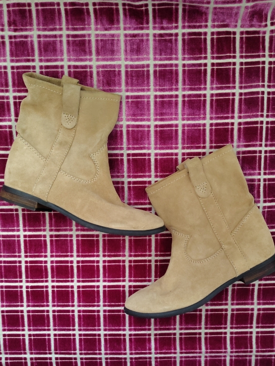 Vince Camuto Shoes - Vince Camuto Tan Suede Ankle Boots